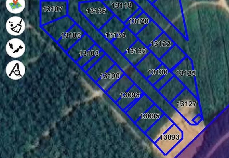 9 Ekar Residential Land ( 44 Geran Individu )  Kg Seri Serigala ,Ulu Bernam, Selangor