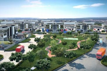 Brand New 3-Storey Semi-D Factory For Sale