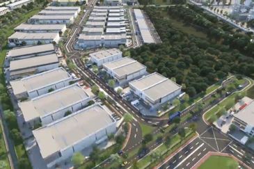 Freehold Semi-D Factory with Direct Interchange