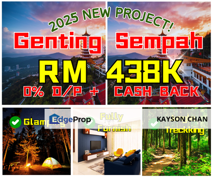 2 Bedrooms to 4 Bedrooms [ 0% D/P ] [ Fully Furnish ] Genting Sempah, Pahang, Genting Highlands