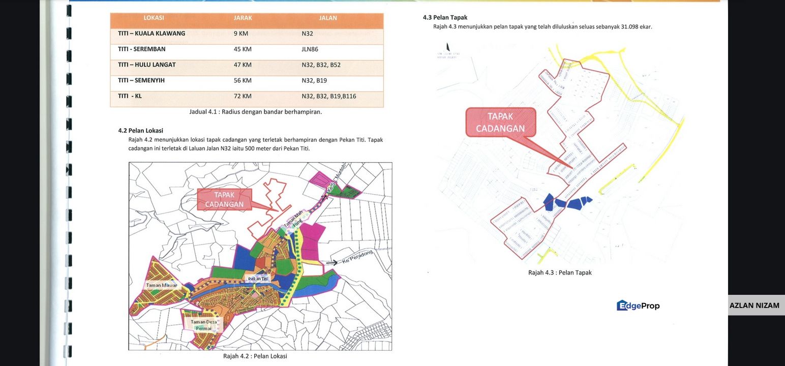 Residential Development Land Pekan Titi Jelebu Negeri Sembilan, Negeri Sembilan, Jelebu