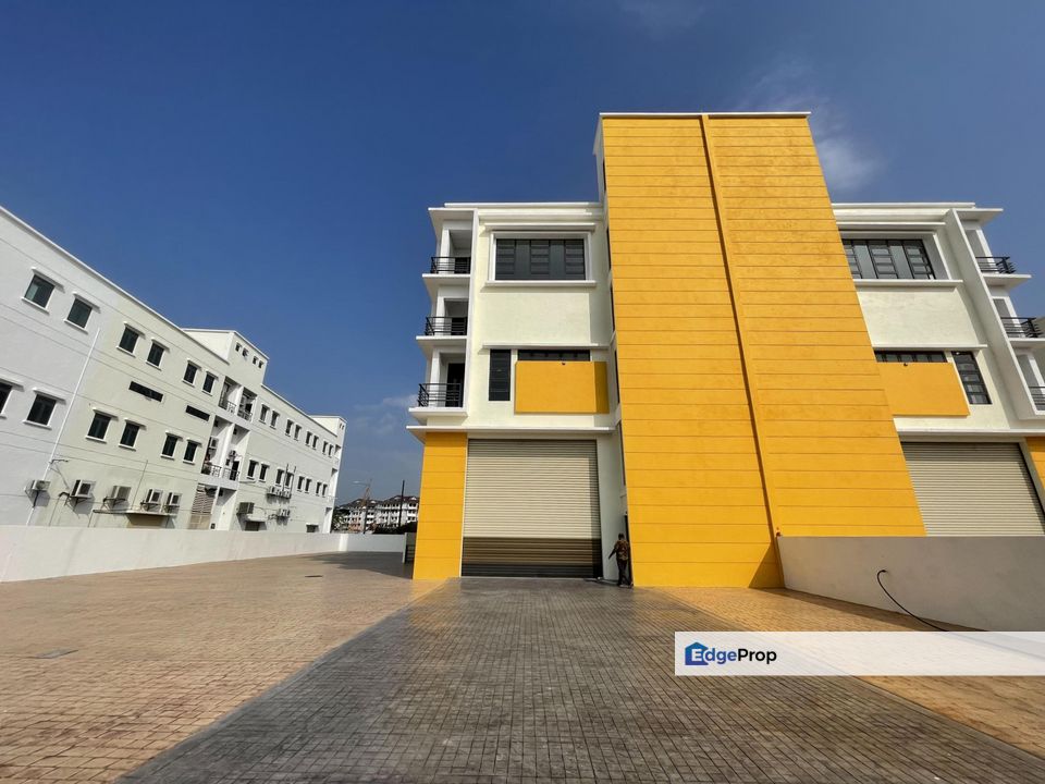 Juru, Penang 4 Storey Semi D Warehouse For Sale SPACIOUS, Penang, Seberang Perai