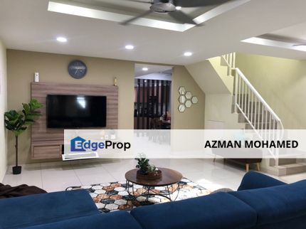 FULLY FURNISHED Endlot Double Storey Terrace Taman Sri Muda Seksyen 25 Shah Alam, Selangor, Shah Alam