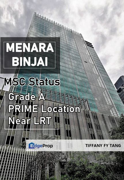 MSC Menara Binjai, Semi-Fitted , KLCC, Near LRT, Kuala Lumpur, KLCC