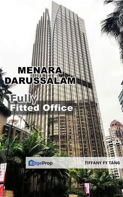 Menara Darussalam KLCC (Grade A) Fitted Office , Kuala Lumpur, KLCC