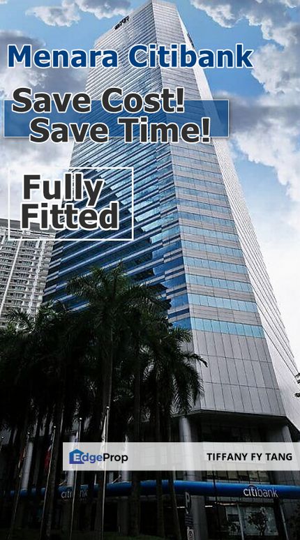 Grade A Green Building Office @Menara Citibank, Fully Furnished Unit - Prime Area, Kuala Lumpur, KLCC