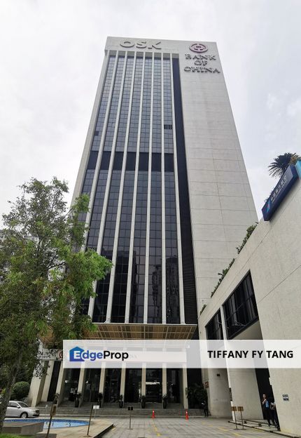 Plaza OSK Jalan Ampang Fitted office for rent, Kuala Lumpur, KLCC