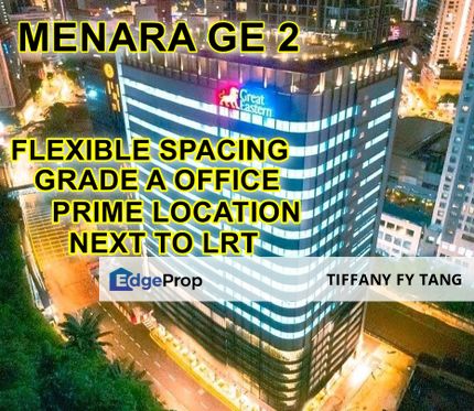 Menara Great Eastern 2, Grade A, GBI Office, Kuala Lumpur, KL City