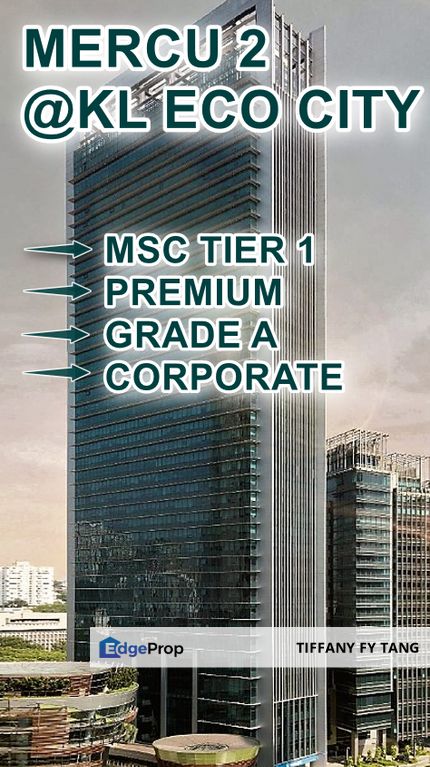 MSC OFFICE, MERCU 2 @ KL ECO CITY,  GRADE A TOWER, Kuala Lumpur, Bangsar