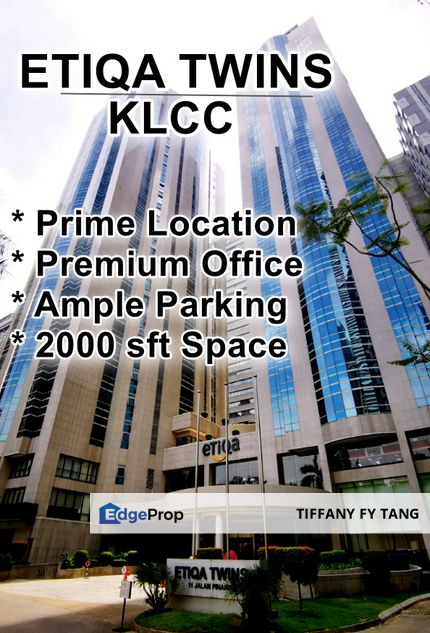 Etiqa Twins- Furnished Office, 2000 sft @KLCC , Kuala Lumpur, KLCC