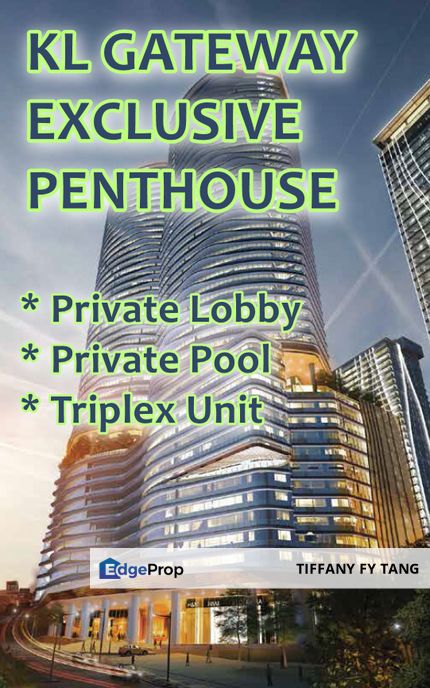 6-BR EXCLUSIVE TRIPLEX PENTHOUSE @KL GATEWAY, Kuala Lumpur, Bangsar South