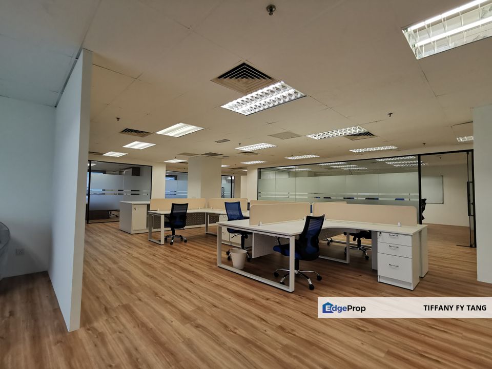 Fully fitted, Modern furnishings, 3700 sft Office  at Wisma Mont Kiara, Kuala Lumpur, Mont Kiara