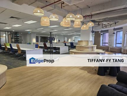 Fitted Modern Full Floor Office, Menara Tan & Tan, Jalan Tun Razak KL City , Kuala Lumpur, KL City