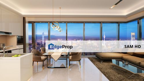 Corner unit, L Shaped Glass Wall, Nice View. All layouts units available, 1-3 bedrooms. , Kuala Lumpur, Bandar Tun Razak