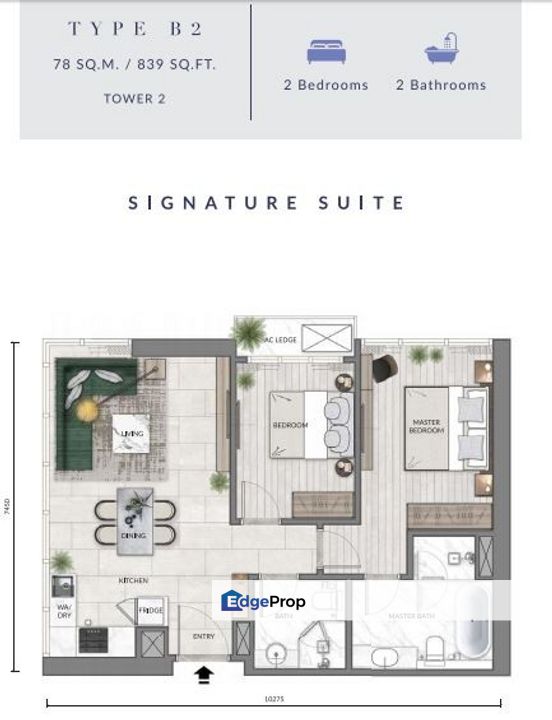 Core Residence @ TRX, Corner Unit, Very High Floor, Direct Link to The Exchange Mall, walking distance to MRT Tun Razak Exchange Station, Kuala Lumpur, Bandar Tun Razak