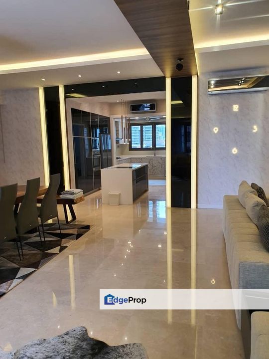 4+2 Rooms, Big Layout Renovated with ID with Private Lift, Kuala Lumpur, Mont Kiara