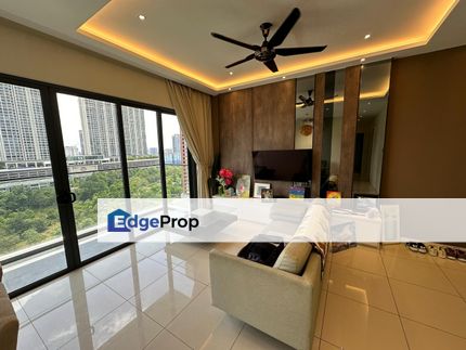 Fully furnished for sale, facing beautiful park, Kuala Lumpur, Bukit Jalil