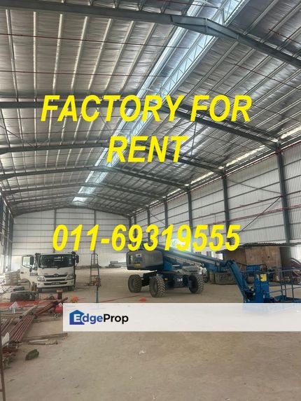 Kapar Sungai Kapar Indah FACTORY FOR RENT Specialist Area with many unit available, Selangor, Klang