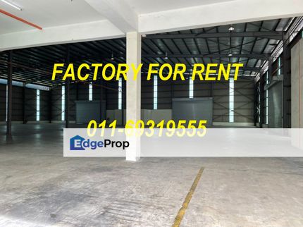 Kapar Sungai Kapar Indah FACTORY FOR RENT Specialist Area with many unit available, Selangor, Klang