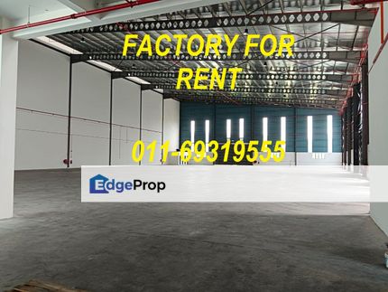 Kapar Sungai Kapar Indah FACTORY FOR RENT Specialist Area with many unit available, Selangor, Klang