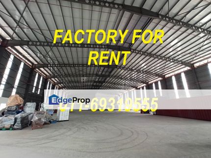 Kapar Sungai Kapar Indah FACTORY FOR RENT Specialist Area with many unit available, Selangor, Klang