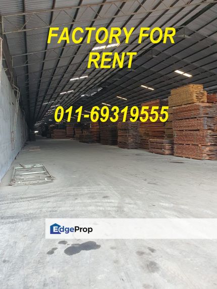 Kapar Sungai Kapar Indah FACTORY FOR RENT Specialist Area with many unit available, Selangor, Klang