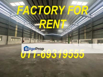 Beranang FACTORY FOR RENT Specialist Area with many unit available, Selangor, Semenyih