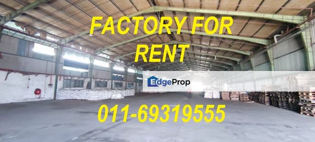 TAMAN KLANG JAYA FACTORY FOR RENT Specialist Area with many unit available, Selangor, Klang