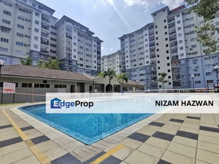 (FACING POOL) Apartment Casa Riana Puncak Jalil, Selangor, Puncak Jalil