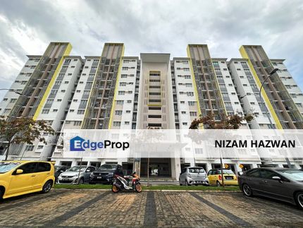 (RENO & FULLY FURNISHED) Pangsapuri Seri Pinang, Selangor, Setia Alam/Alam Nusantara