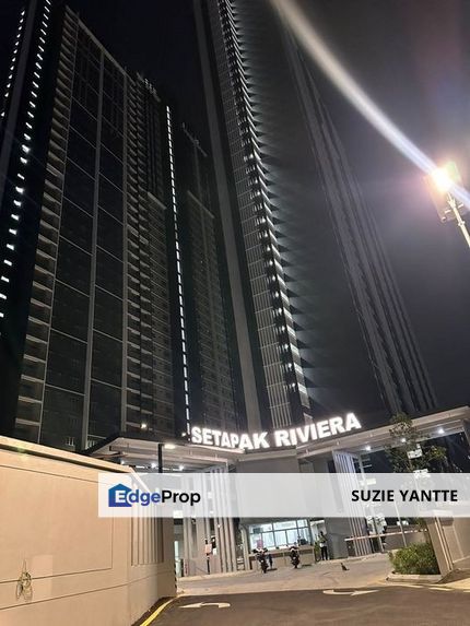 [CHEAPEST RENOVATED & PARTLY FURNISHED] RIVIERA SETAPAK, KL Jalan Gombak Sentul Setapak 3R2B For RENT Untuk DISEWA Newly Completed KL Traders, Kuala Lumpur, Setapak