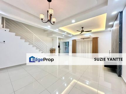 [CHEAPEST EXTENDED & RENOVATED WITH PARTLY FURNISHED] Three Storey Terrace Hse in Azalea Bukit Rahman Putra, Sungai Buloh Rumah untuk DIJUAL For SALE , Selangor, Sungai Buloh