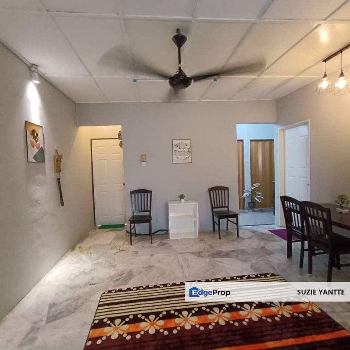 [CHEAPEST FULLY FURNISHED] Rumah Cantik Flat Pinggiran Batu Caves, Bt Caves Gombak KL near Prima Sri Gombak Sri Gombak Business Centre For RENT DISEWA, Selangor, Batu Caves 