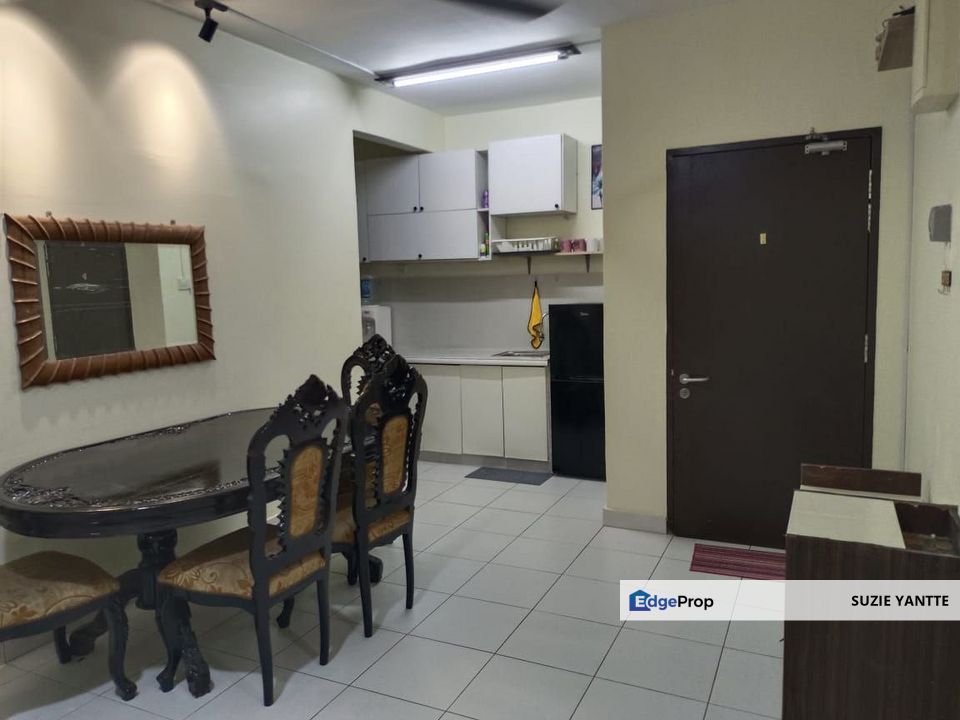 [CHEAPEST FULLY FURNISHED WITH 2 PARKING LOTS] AMARA BOULEVARD & SERVICE RESIDENCE NEAR TO KTM BATU CAVES, MRR2, DUKE, JALAN KUCHING, KARAK, KL CITY , Selangor, Batu Caves 