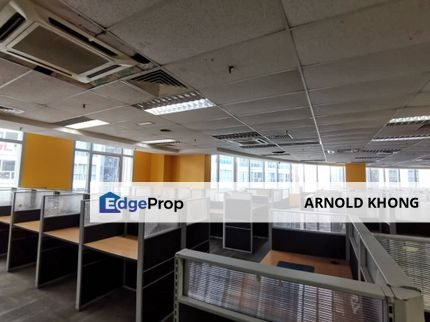 10,500 sf Office Space for Rent @ Plaza Sentral, KL Sentral, Brickfields, Kuala Lumpur, KL Sentral