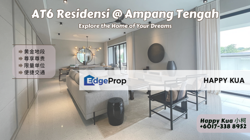 Ampang Tengah 6 Residensi (AT 6), Taman U-Thant , Embassy Row, 3,509sf for Sale, Kuala Lumpur, Taman U-Thant