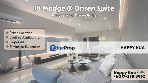 18 Madge Onsen Suite, U-Thant | Affordable Big Layout Fully Furnished Suites, Kuala Lumpur, Taman U-Thant