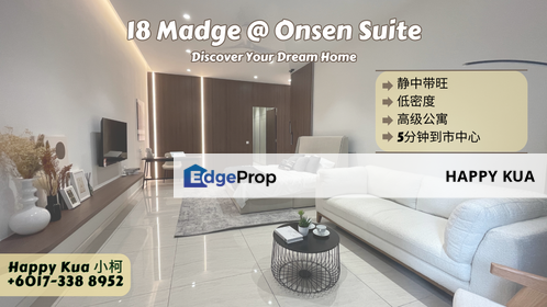 18 Madge Onsen Suite, U-Thant | Affordable Big Layout Fully Furnished Suites, Kuala Lumpur, Taman U-Thant