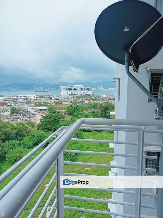 Sea View Condominium For Rent at Penang Butterworth Sea View Tower, Penang, Butterworth