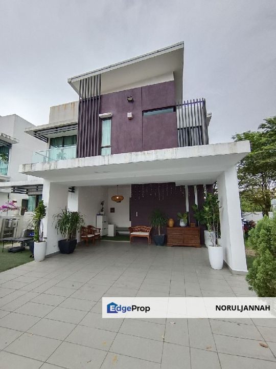 Alam Impian, Shah Alam , Selangor Semi-D 2 Storey End Lot Spacious Land Facing Open, Nice Number Citrina, Selangor, Shah Alam