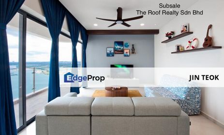 Lovell Country Garden Danga Bay Full Sea View Johor Bahru Fully Renovated Freehold Property for Sale, Johor, Johor Bahru