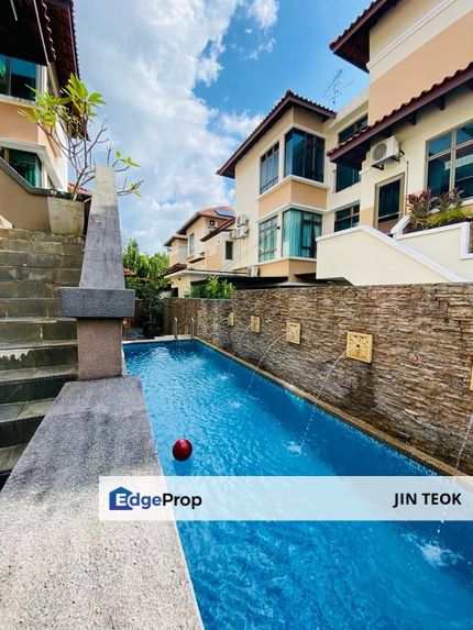 Three Storey Semi Detached Taman Sutera Utama Swimming Pool Freehold Johor Bahru Property for Sale , Johor, Skudai