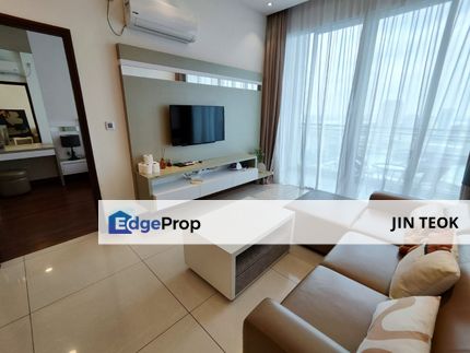 Paragon Suites @ CIQ Condominum One Bedroom Fully Furnished Balcony View, Johor, Johor Bahru