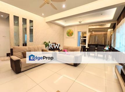 2 Storey Cluster House Semi-D Terrace at Kemuning Palma For Sale, Selangor, Shah Alam