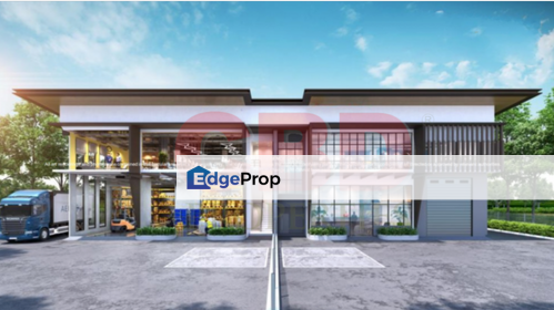 New Semi Detached Factory, Selangor, Sepang