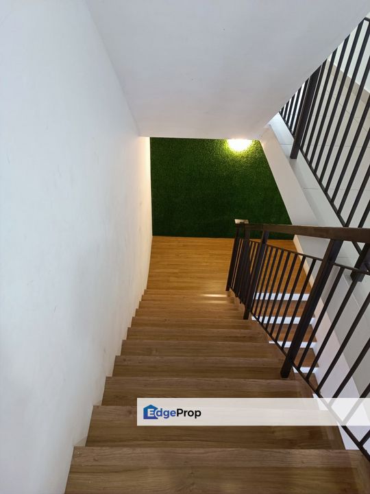 Partly Furnished 2 Storey Upper floor Townhouse @ Rimbun Sanctuary, Bu, Selangor, Bukit Jelutong