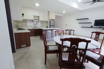 Partly Furnished 2 Storey Upper floor Townhouse @ Rimbun Sanctuary, Bu