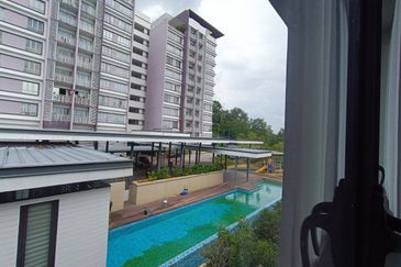 Partly Furnished 2 Storey Upper floor Townhouse @ Rimbun Sanctuary, Bu