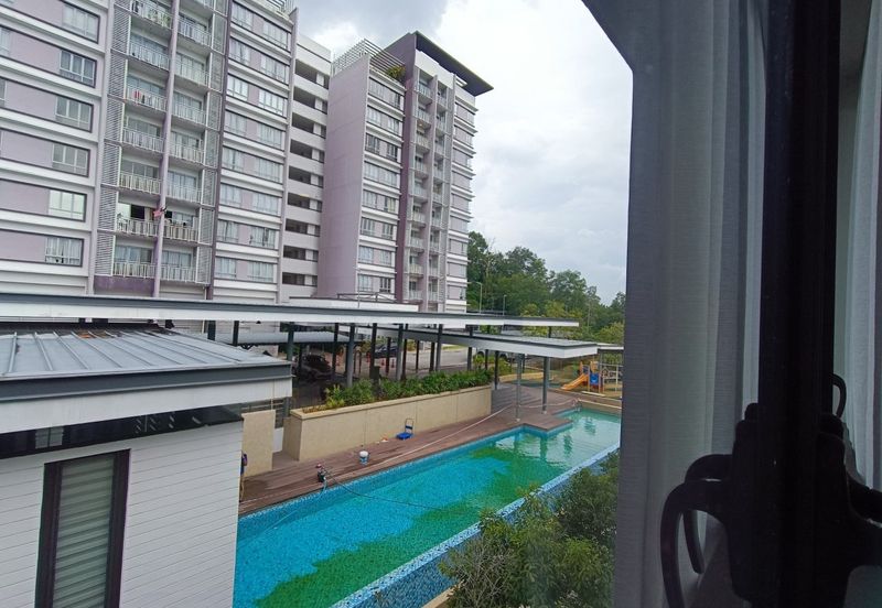 Partly Furnished 2 Storey Upper floor Townhouse @ Rimbun Sanctuary, Bu