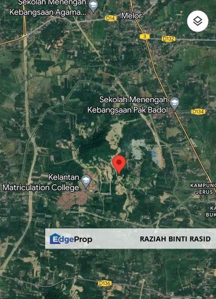 Tanah Status Bangunan Geran Individu Kok Lanas, Pa, Kelantan, Ketereh